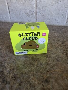 J’adore Glitter Cloud Squishy ☁️ Water Filled Glitter Fidget Toy Viral Sensory